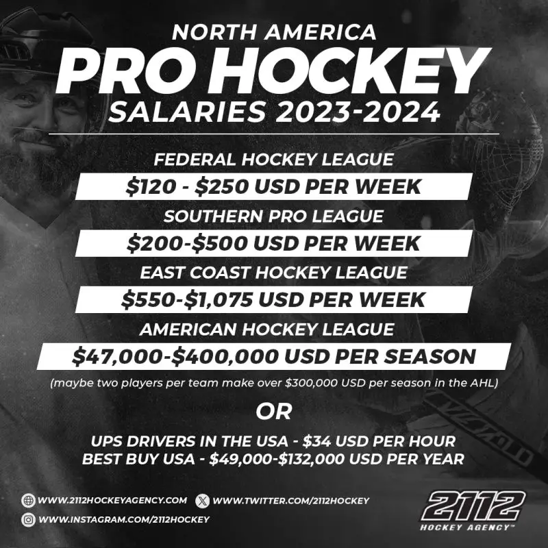 American Hockey League Salary Range: What Players Earn  